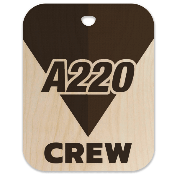 Delta Air Lines A220 Crew Bag Tag - Flight Crew Custom