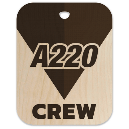 Delta Air Lines A220 Crew Bag Tag - Flight Crew Custom