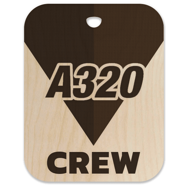 Delta Air Lines A320 Crew Bag Tag - Flight Crew Custom