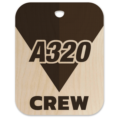 Delta Air Lines A320 Crew Bag Tag - Flight Crew Custom