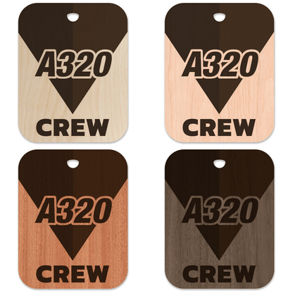 Delta Air Lines A320 Crew Bag Tag - Flight Crew Custom