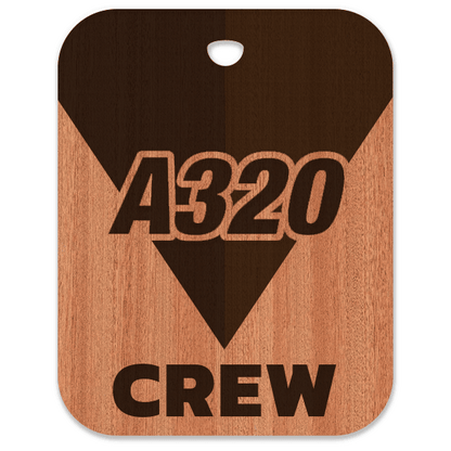 Delta Air Lines A320 Crew Bag Tag - Flight Crew Custom