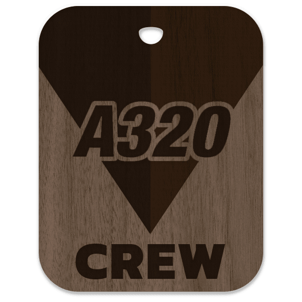 Delta Air Lines A320 Crew Bag Tag - Flight Crew Custom