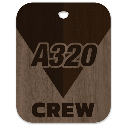 Delta Air Lines A320 Crew Bag Tag - Flight Crew Custom