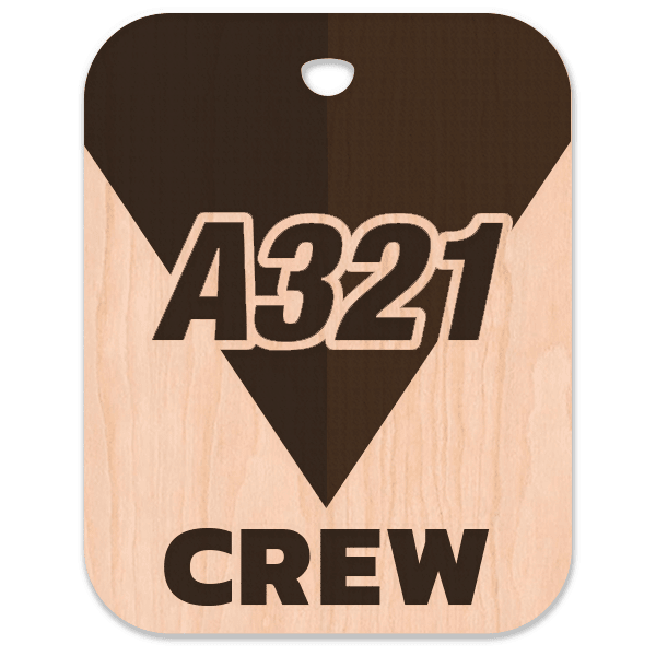 Delta Air Lines A321 Crew Bag Tag - Flight Crew Custom