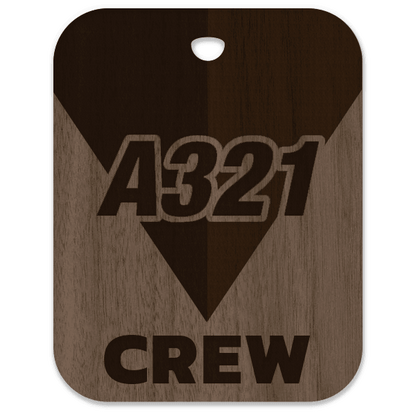 Delta Air Lines A321 Crew Bag Tag - Flight Crew Custom