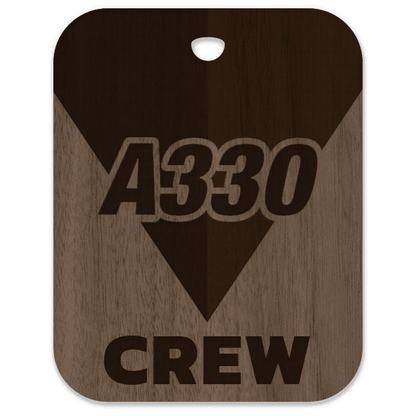 Delta Air Lines A330 Crew Bag Tag - Flight Crew Custom