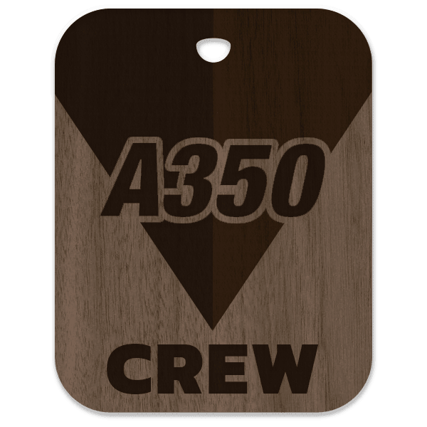 Delta Air Lines A350 Crew Bag Tag - Flight Crew Custom