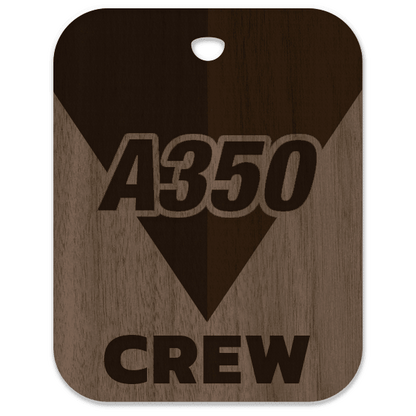 Delta Air Lines A350 Crew Bag Tag - Flight Crew Custom