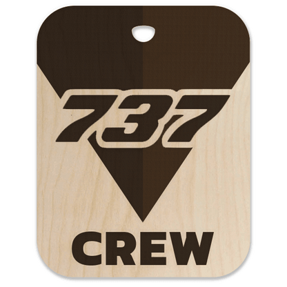 Delta Air Lines 737 Crew Bag Tag - Flight Crew Custom