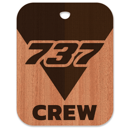 Delta Air Lines 737 Crew Bag Tag - Flight Crew Custom