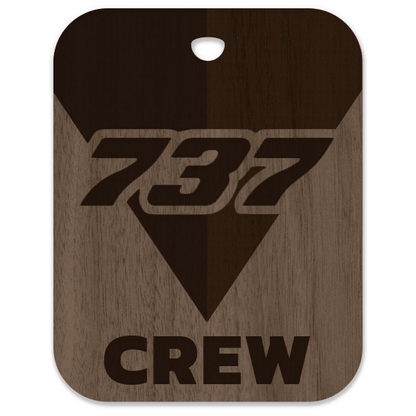 Delta Air Lines 737 Crew Bag Tag - Flight Crew Custom