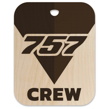 Delta Air Lines 757 Crew Bag Tag - Flight Crew Custom