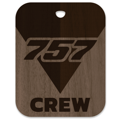 Delta Air Lines 757 Crew Bag Tag - Flight Crew Custom