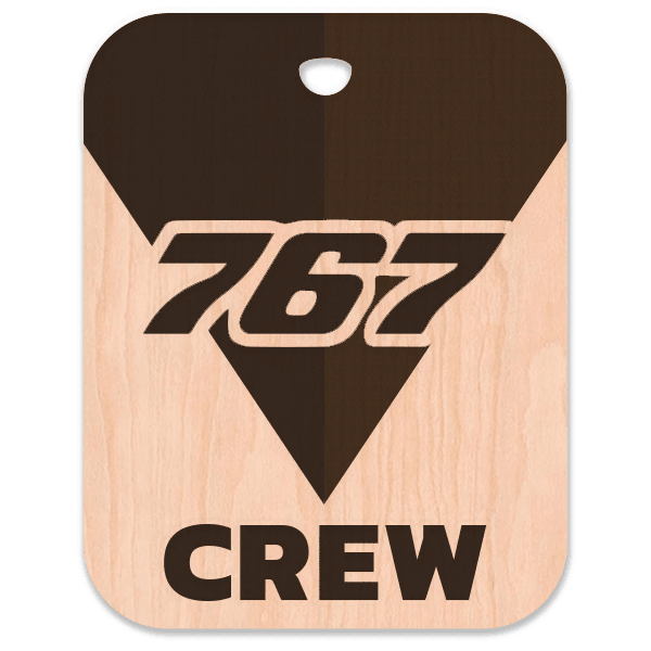 Delta Air Lines 767 Crew Bag Tag - Flight Crew Custom