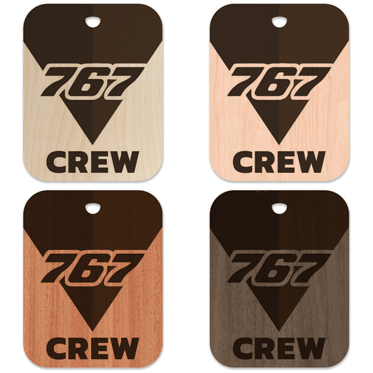 Delta Air Lines 767 Crew Bag Tag - Flight Crew Custom