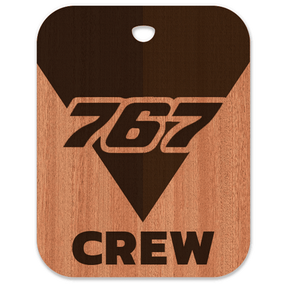 Delta Air Lines 767 Crew Bag Tag - Flight Crew Custom