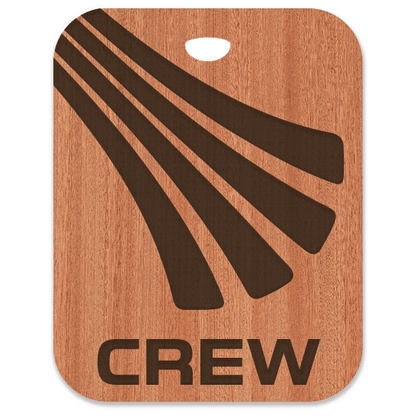 Continental (CAL) Retro Crew Bag Tag 1967-1991 - Flight Crew Custom