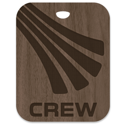 Continental (CAL) Retro Crew Bag Tag 1967-1991 - Flight Crew Custom