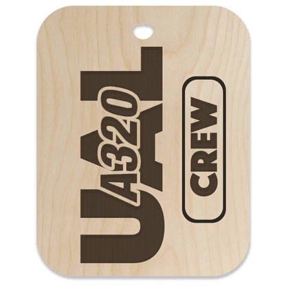 United (UAL) A320 Crew Bag Tag - Flight Crew Custom