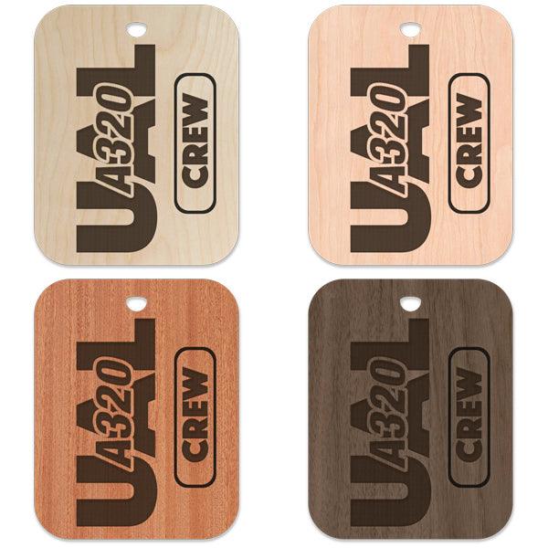 United (UAL) A320 Crew Bag Tag - Flight Crew Custom