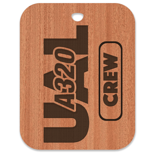 United (UAL) A320 Crew Bag Tag - Flight Crew Custom