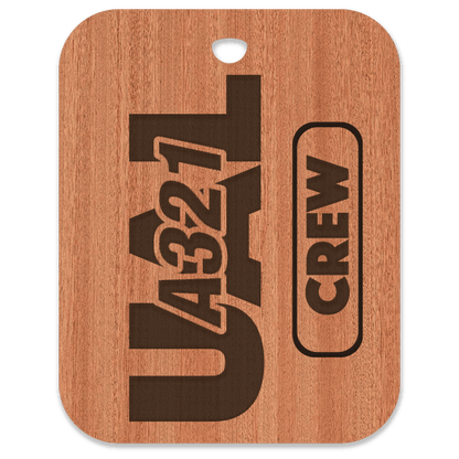 United (UAL) A321 Crew Bag Tag - Flight Crew Custom