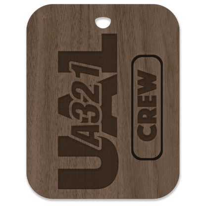 United (UAL) A321 Crew Bag Tag - Flight Crew Custom