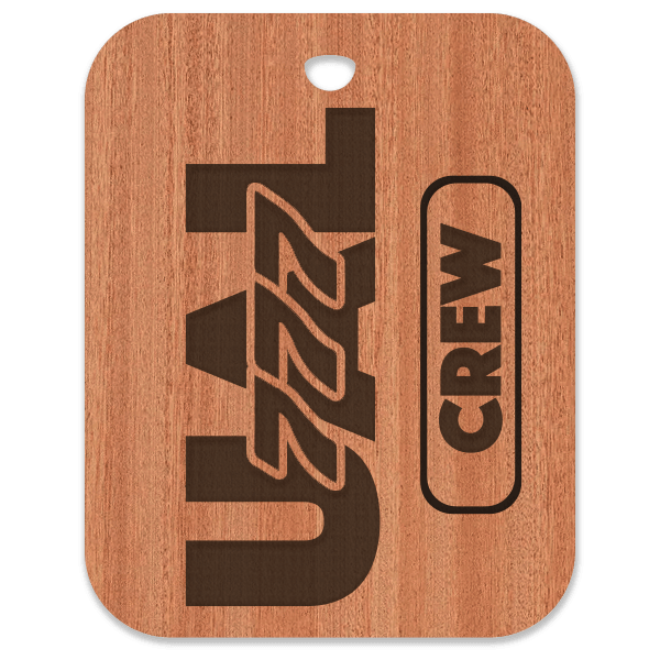 United (UAL) 777 Crew Bag Tag - Flight Crew Custom