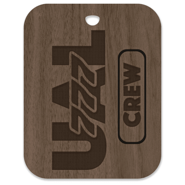 United (UAL) 777 Crew Bag Tag - Flight Crew Custom