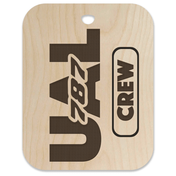 United (UAL) 787 Crew Bag Tag - Flight Crew Custom