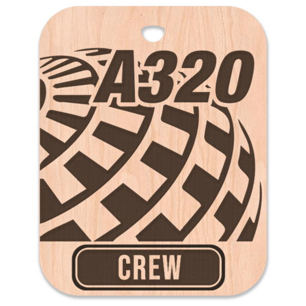 United (UAL) A320 Crew Bag Tag - Flight Crew Custom