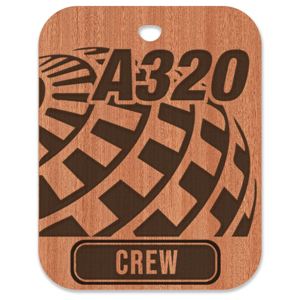 United (UAL) A320 Crew Bag Tag - Flight Crew Custom