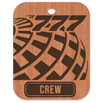 United (UAL) 777 Crew Bag Tag - Flight Crew Custom