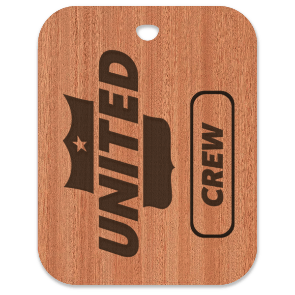 United (UAL) Retro Crew Bag Tag 1959-1960 - Flight Crew Custom