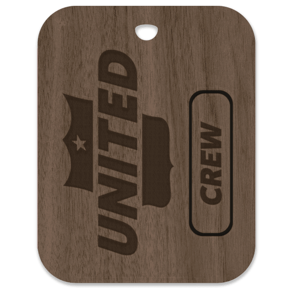 United (UAL) Retro Crew Bag Tag 1959-1960 - Flight Crew Custom