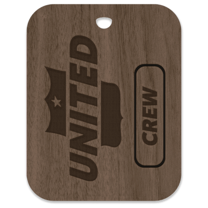 United (UAL) Retro Crew Bag Tag 1959-1960 - Flight Crew Custom